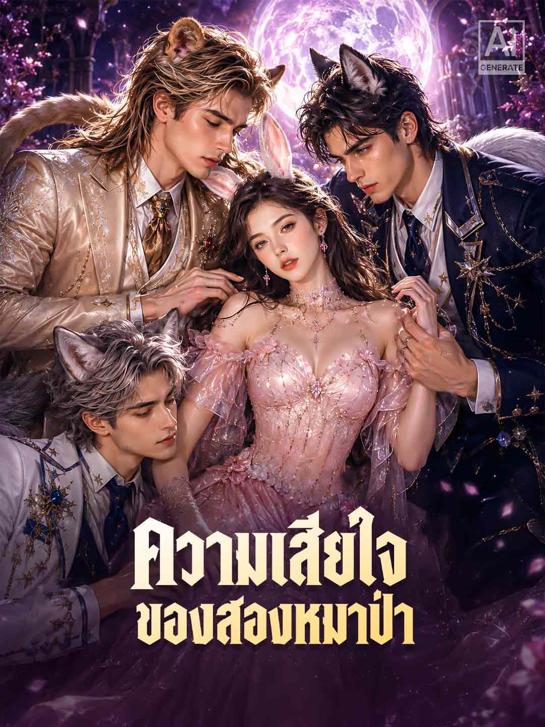 Poster ความเสียใจของสองหมาป่า