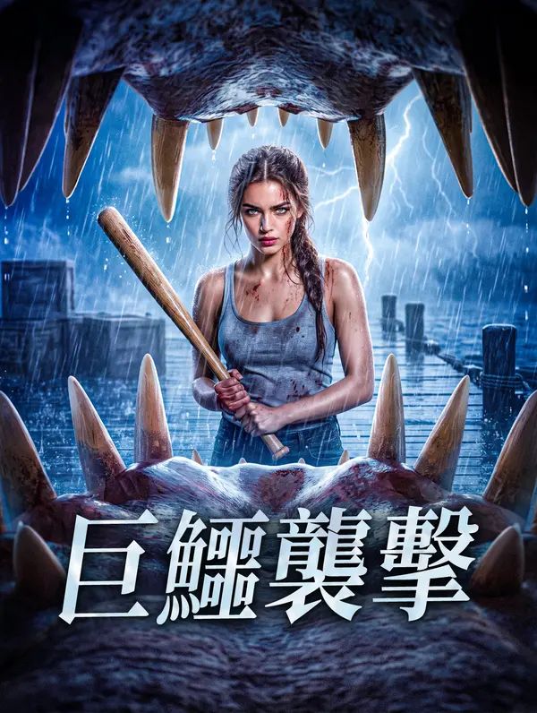 Poster 巨鱷襲擊