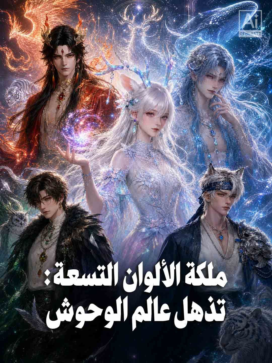 ملكة الألوان التسعة: تذهل عالم الوحوش