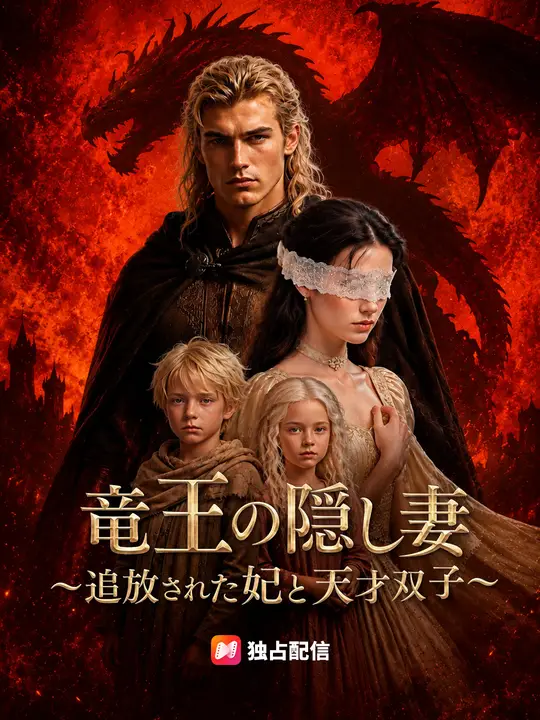 Poster 竜王の隠し妻～追放された妃と天才双子～