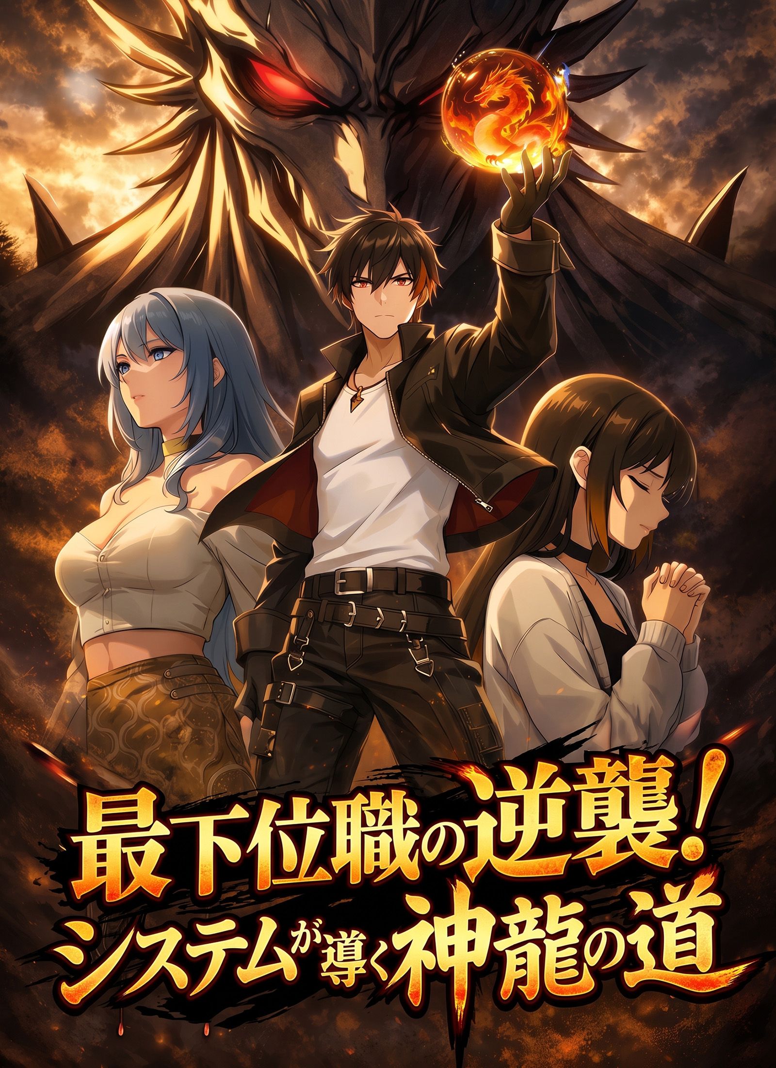 Poster 最下位職の逆襲！システムが導く神龍の道