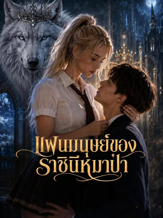 Poster แฟนมนุษย์ของราชินีหมาป่า