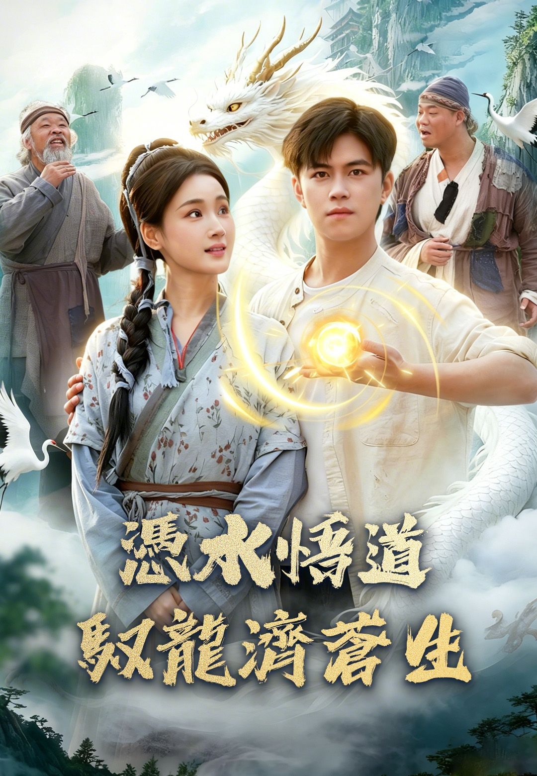 Poster 憑水悟道馭龍濟蒼生