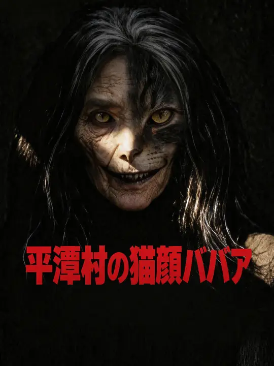 Poster 平潭村の猫顔ババア