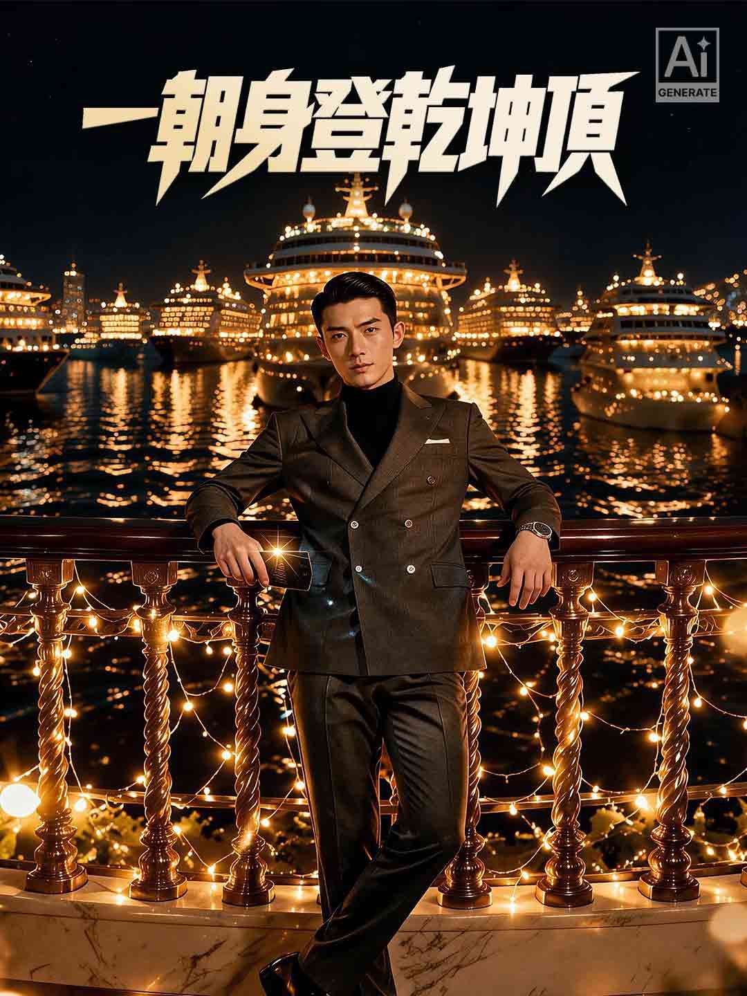 Poster 一朝身登乾坤頂