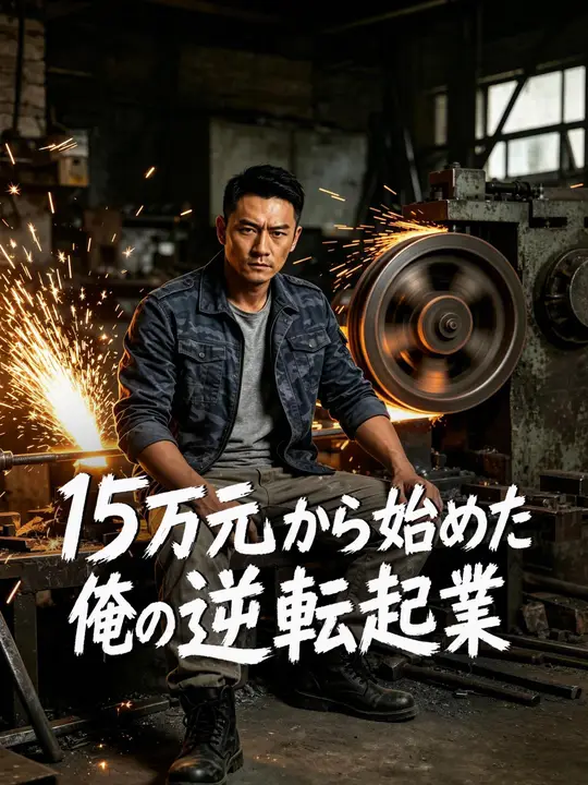Poster 15万元から始めた俺の逆転起業