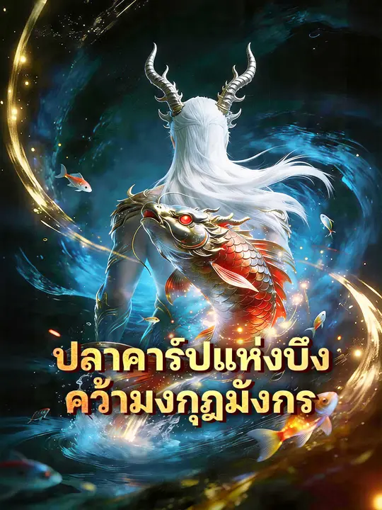 Poster ปลาคาร์ปแห่งบึง คว้ามงกุฎมังกร