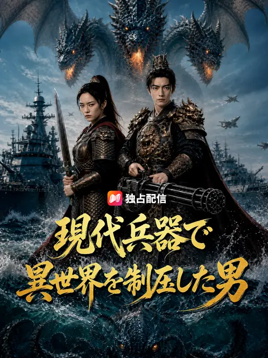 Poster 現代兵器で異世界を制圧した男