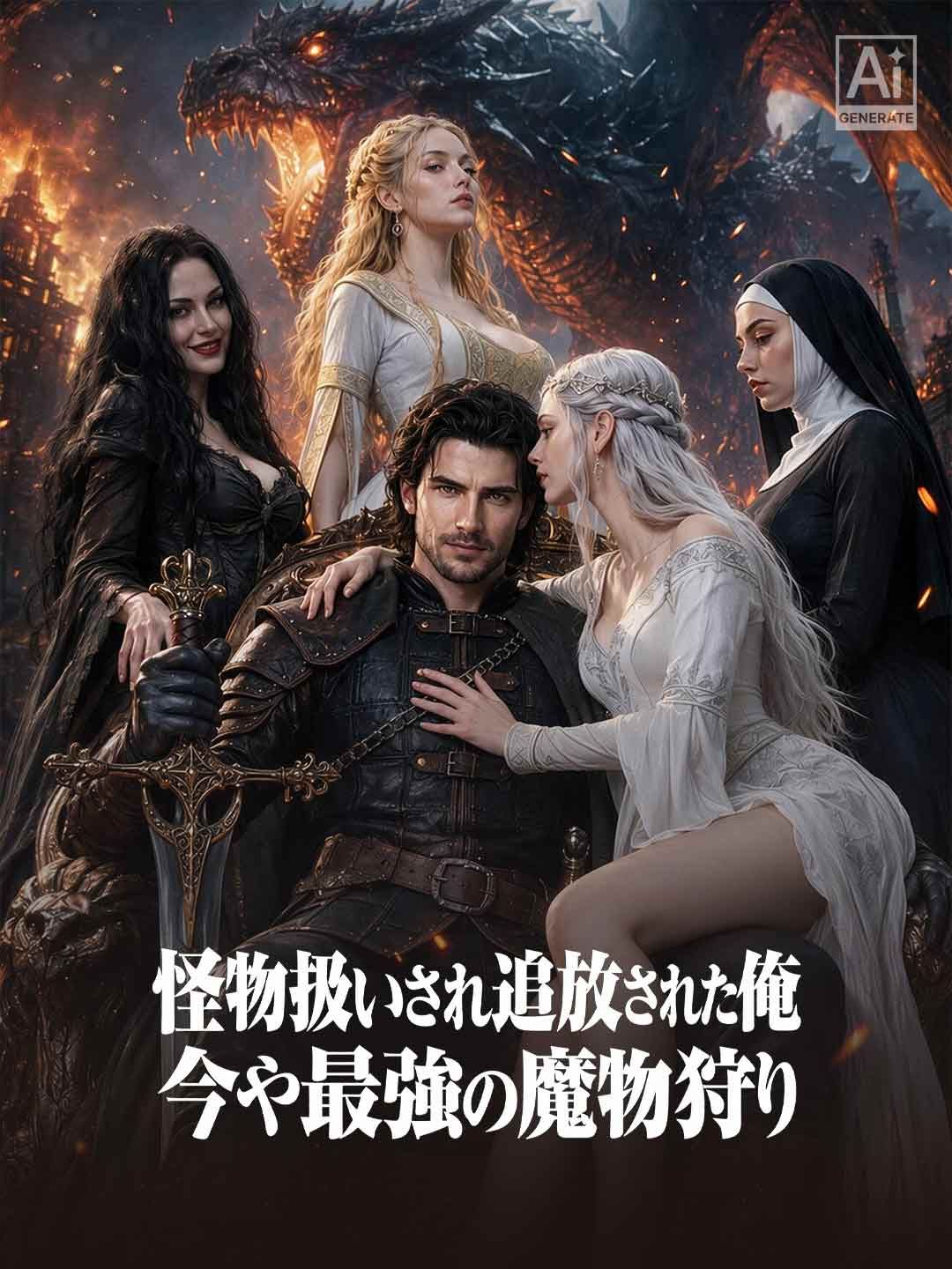 Poster 怪物扱いされ追放された俺 今や最強の魔物狩り