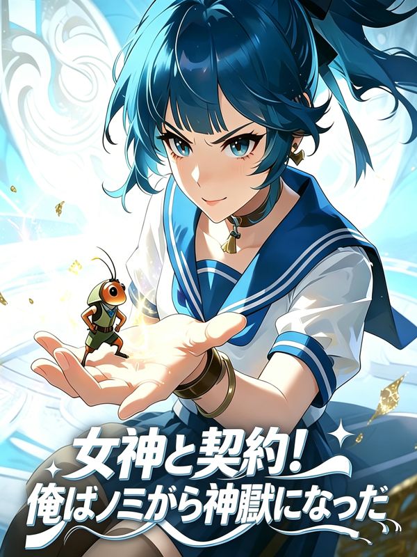 Poster 女神と契約！俺はノミから神獣になった