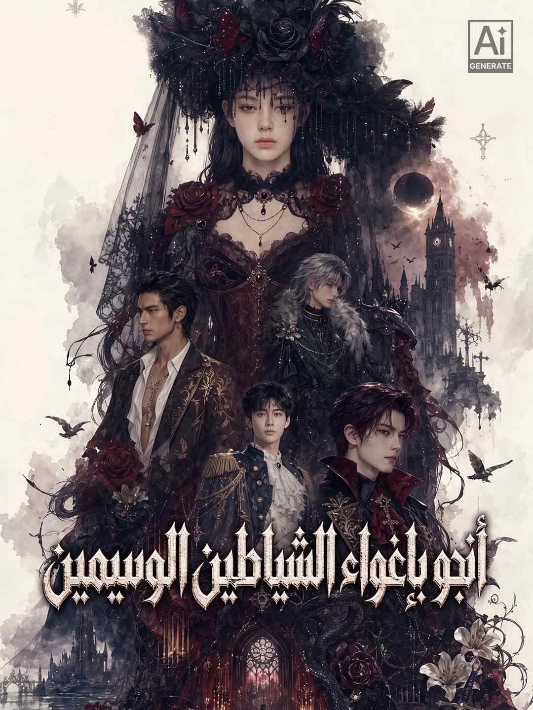Poster أنجو بإغواء الشياطين الوسيمين
