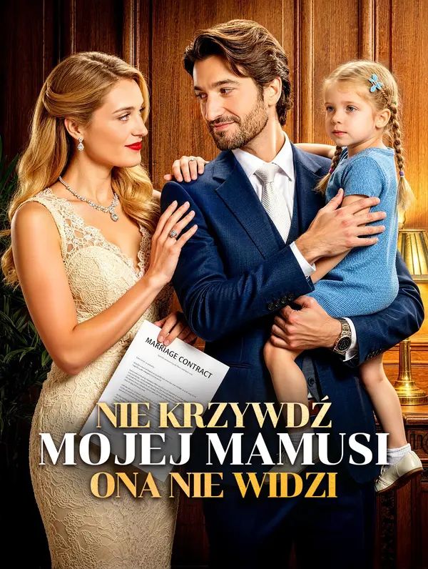 Nie krzywdź mojej mamusi, ona nie widzi!