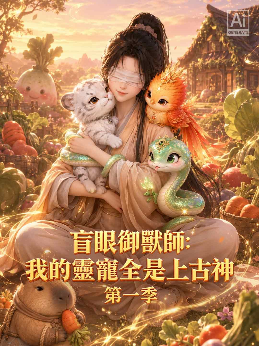 Poster 盲眼御獸師：我的靈寵全是上古神第一季