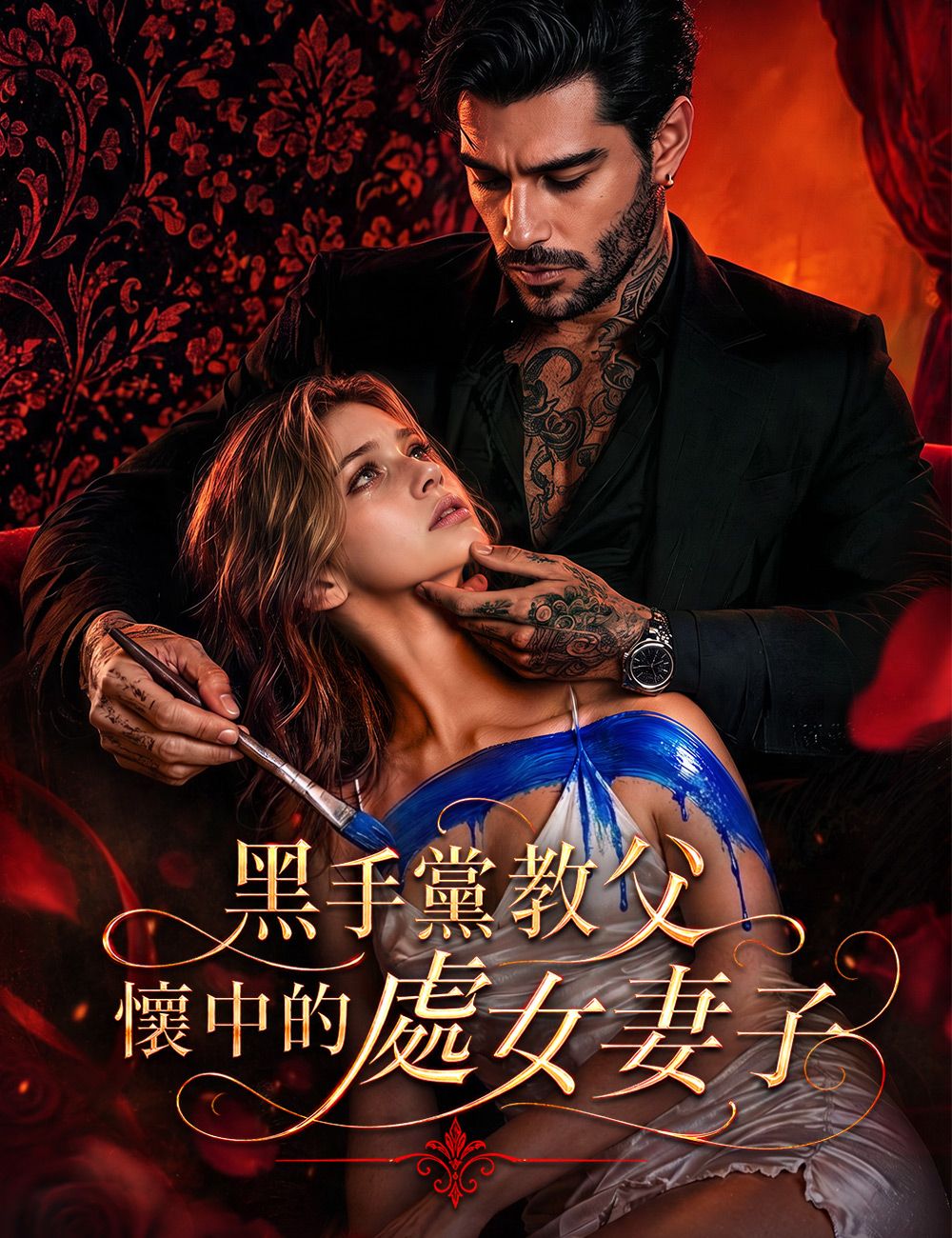 Poster 黑手黨教父懷中的處女妻子