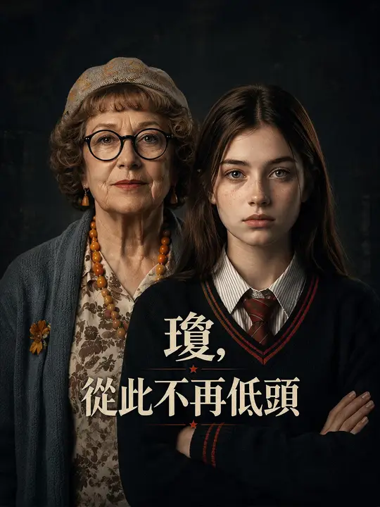 Poster 瓊，從此不再低頭