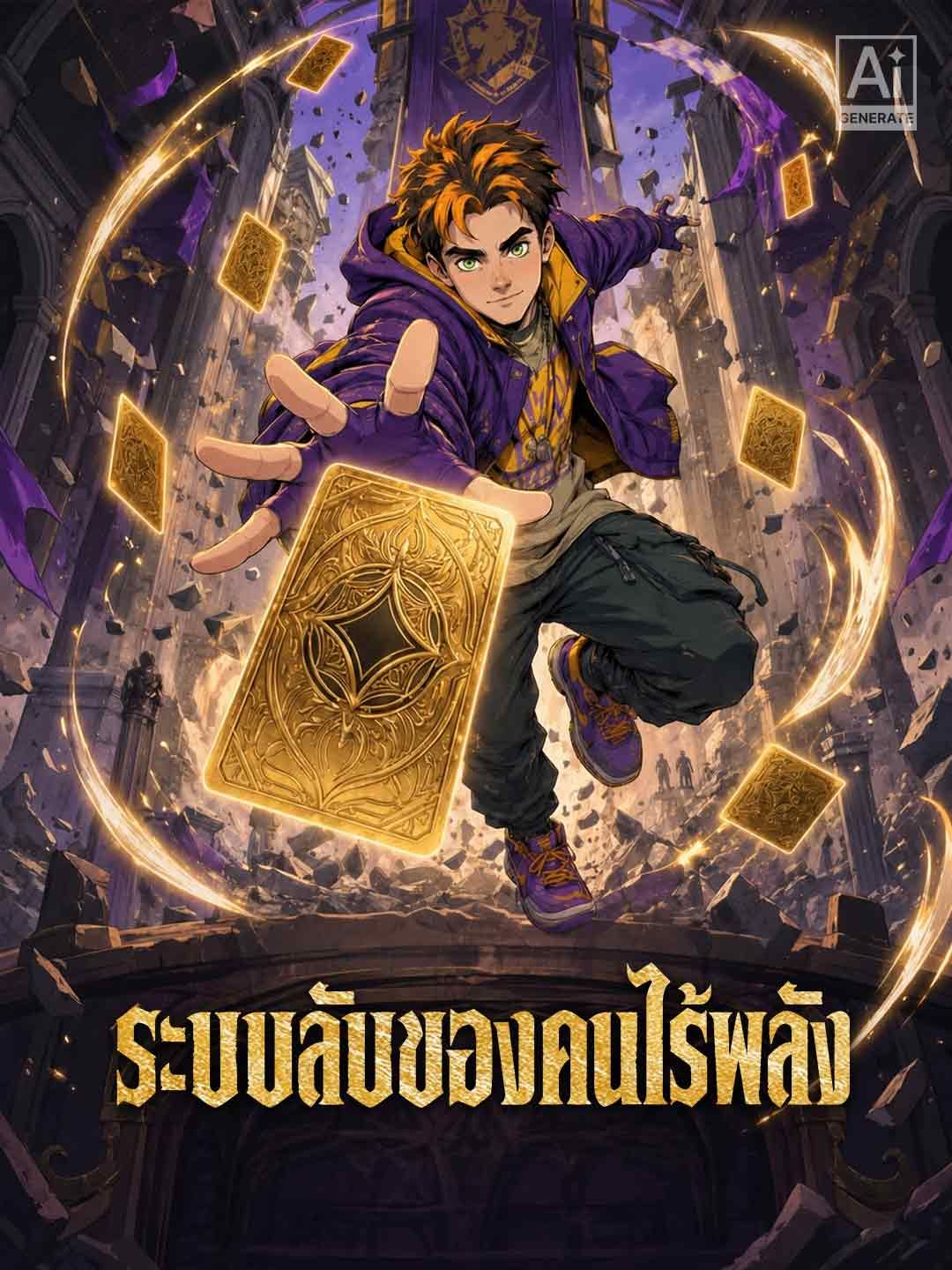 Poster ระบบลับของคนไร้พลัง