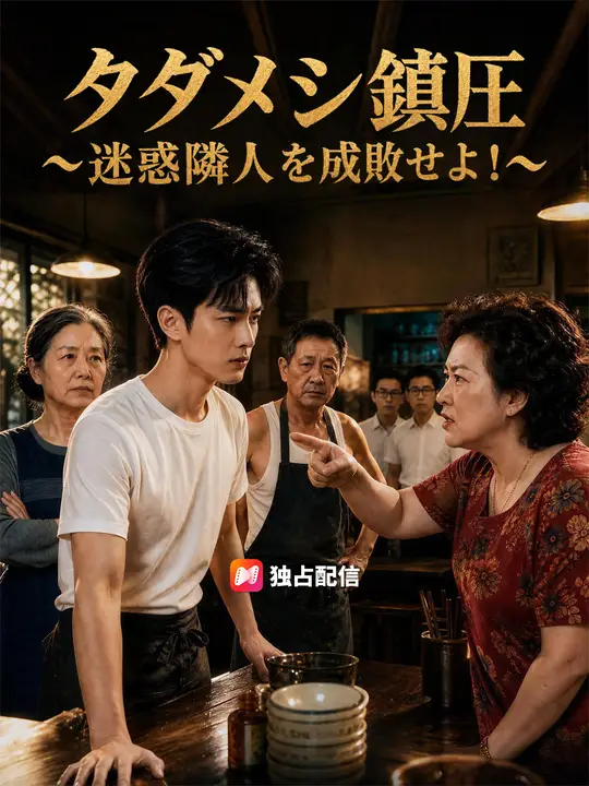 Poster タダメシ鎮圧～迷惑隣人を成敗せよ！～