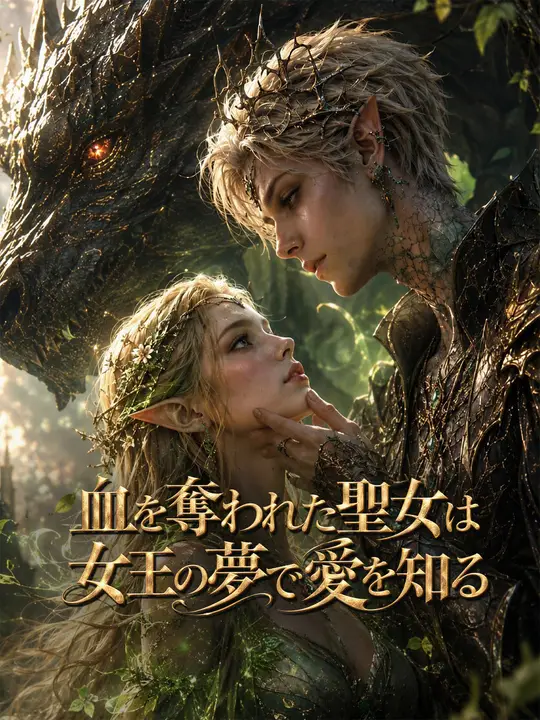 Poster 血を奪われた聖女は、女王の夢で愛を知る