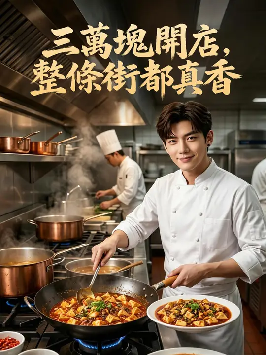 Poster 三萬塊開店，整條街都真香