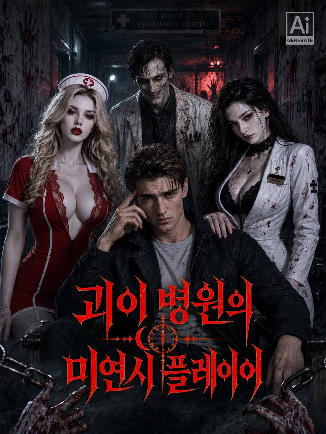 (더빙) 괴이 병원의 미연시 플레이어