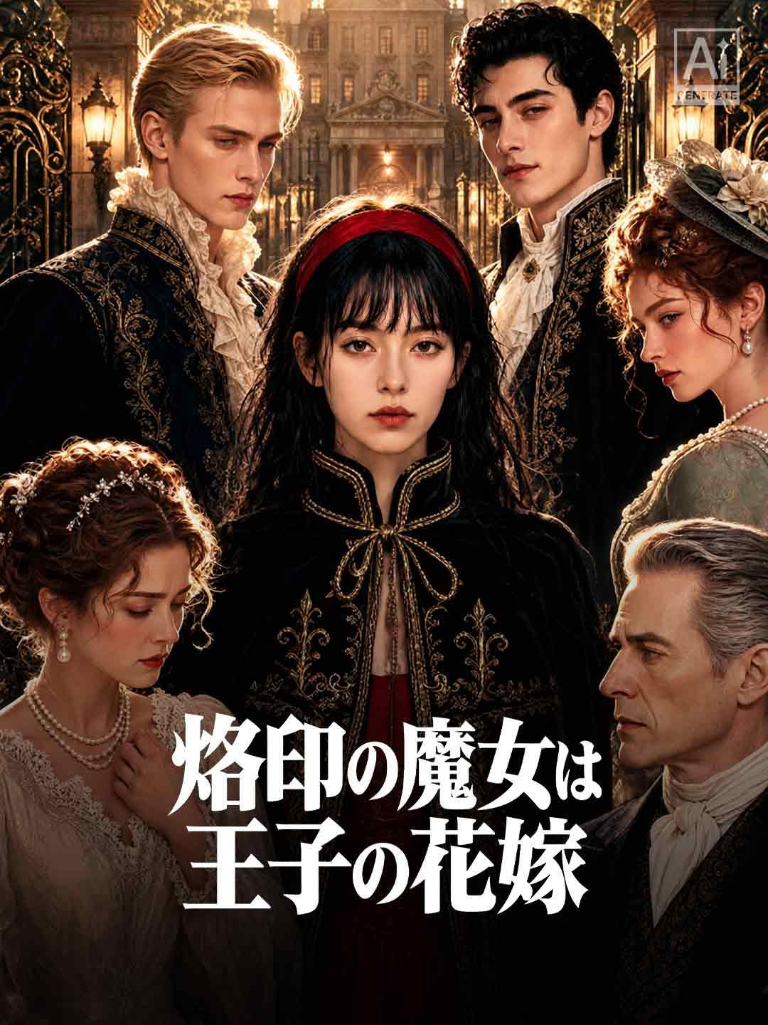 Poster 烙印の魔女は王子の花嫁