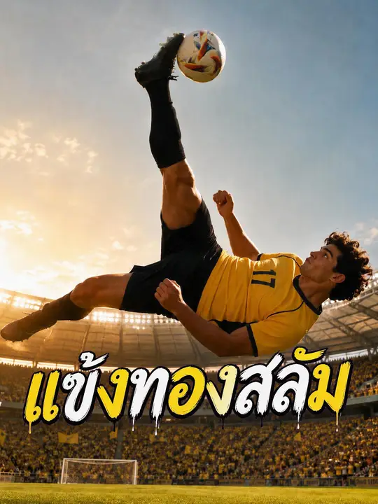 Poster แข้งทองสลัม