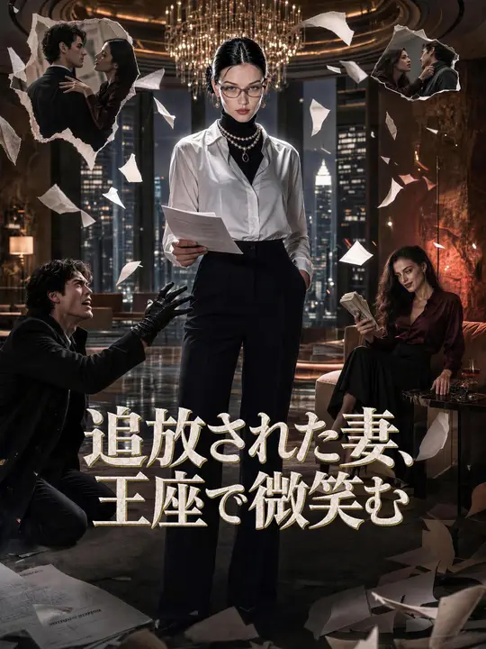 Poster 追放された妻、王座で微笑む