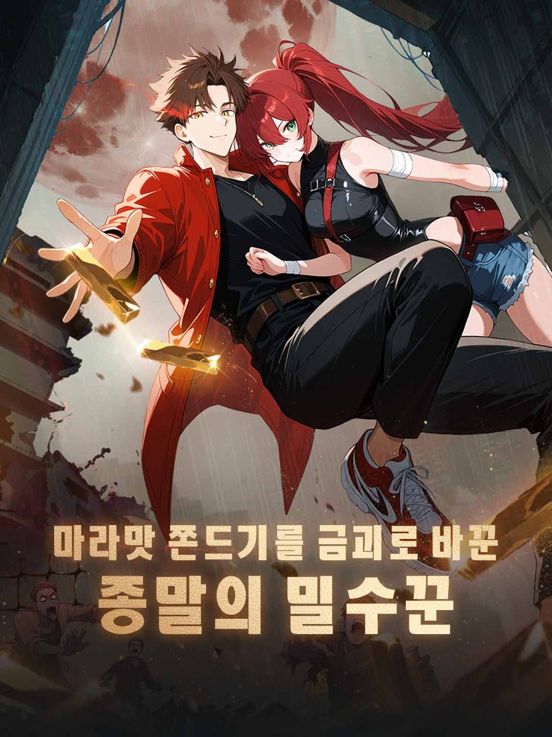 Poster 마라맛 쫀드기를 금괴로 바꾼 종말의 밀수꾼