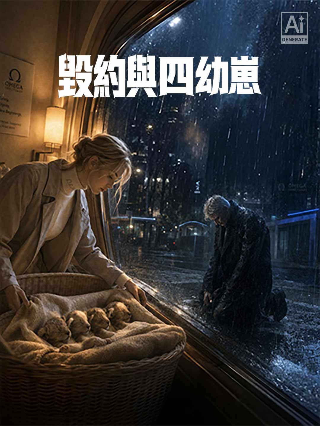 Poster 毀約與四幼崽