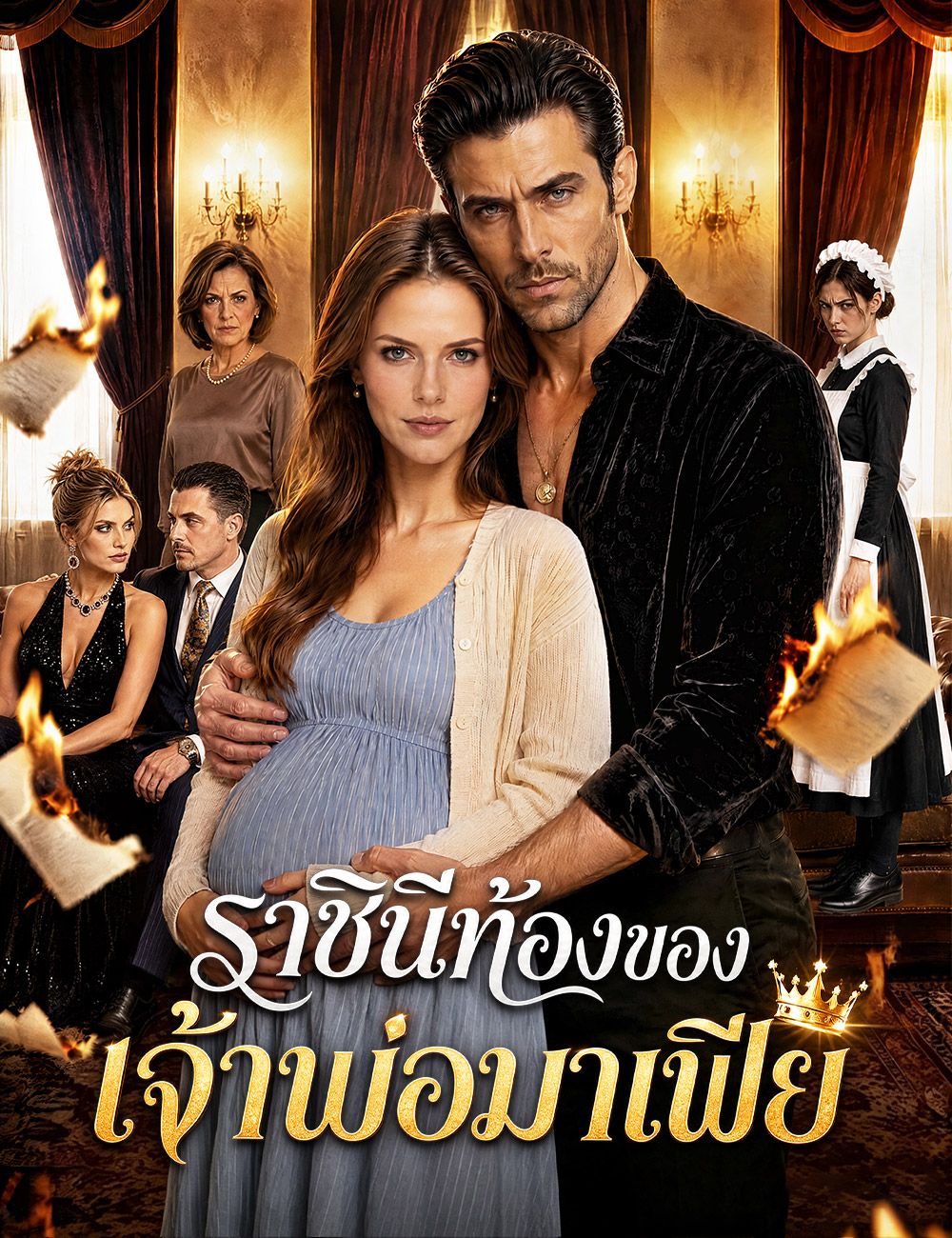 Poster ราชินีท้องของเจ้าพ่อมาเฟีย