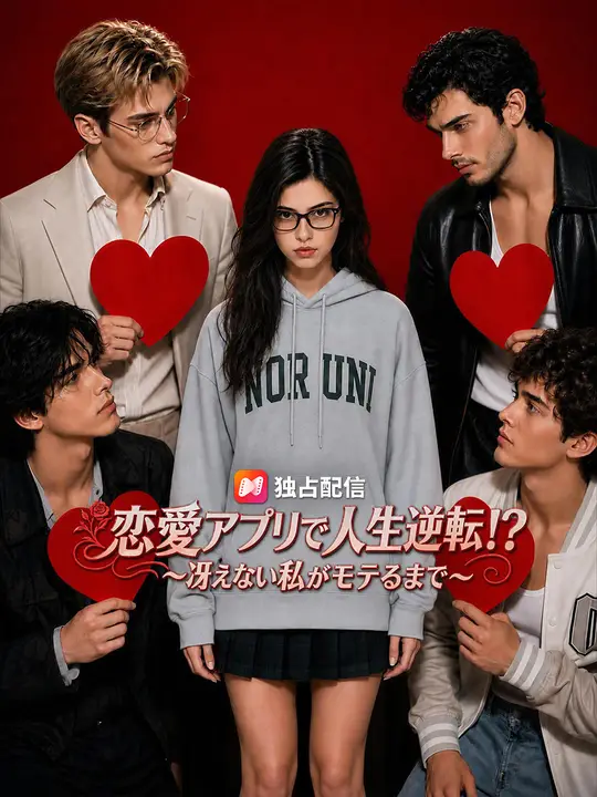 Poster 恋愛アプリで人生逆転！？～冴えない私がモテるまで～