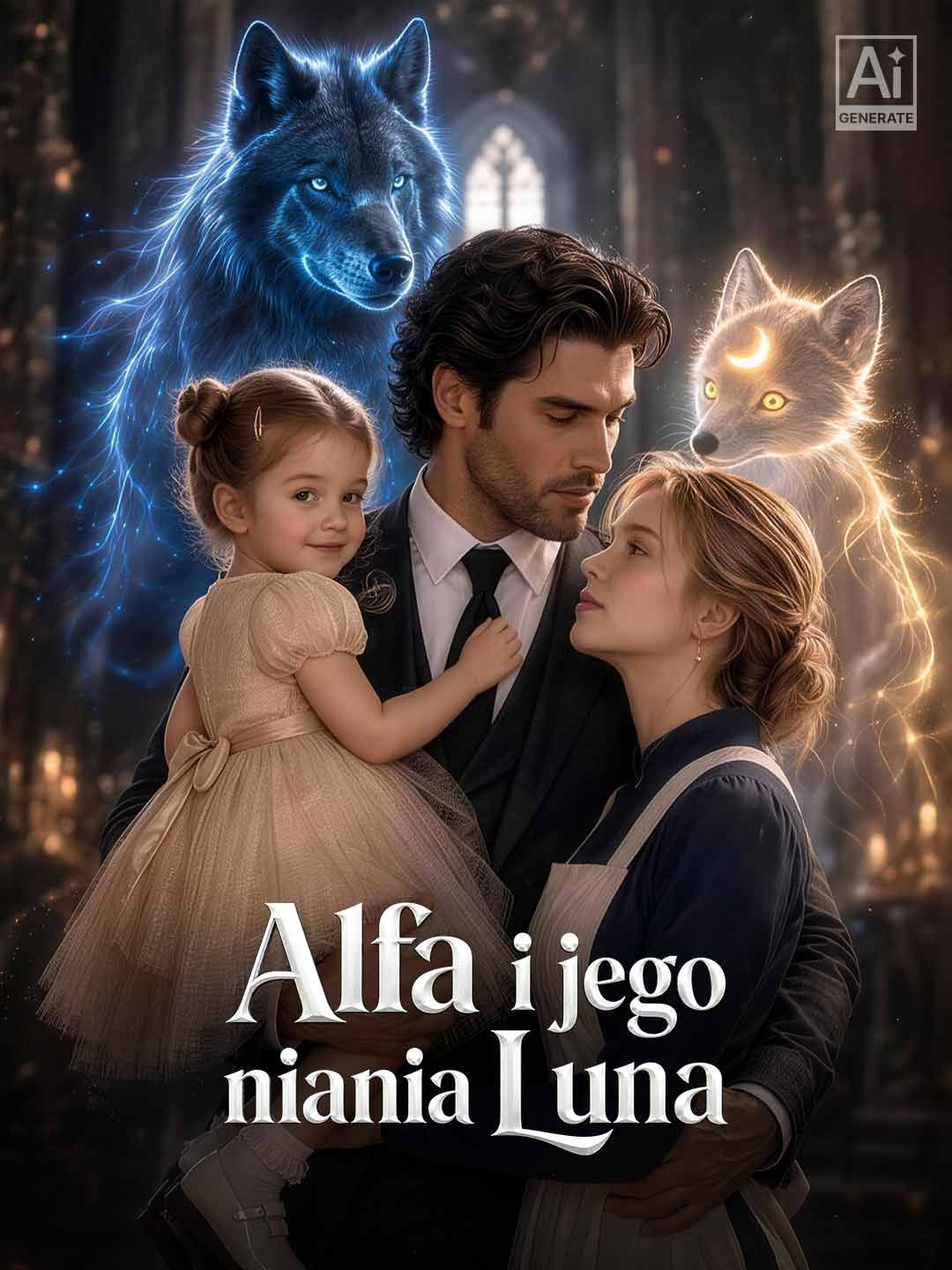 Alfa i jego niania Luna