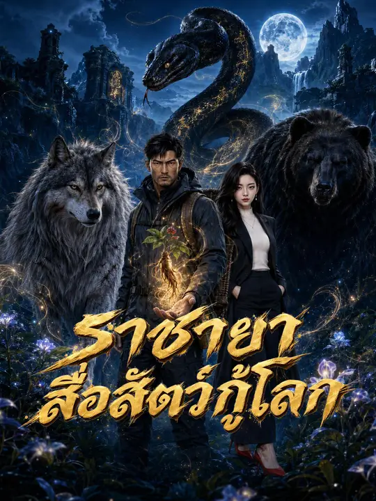 Poster ราชายาสื่อสัตว์กู้โลก