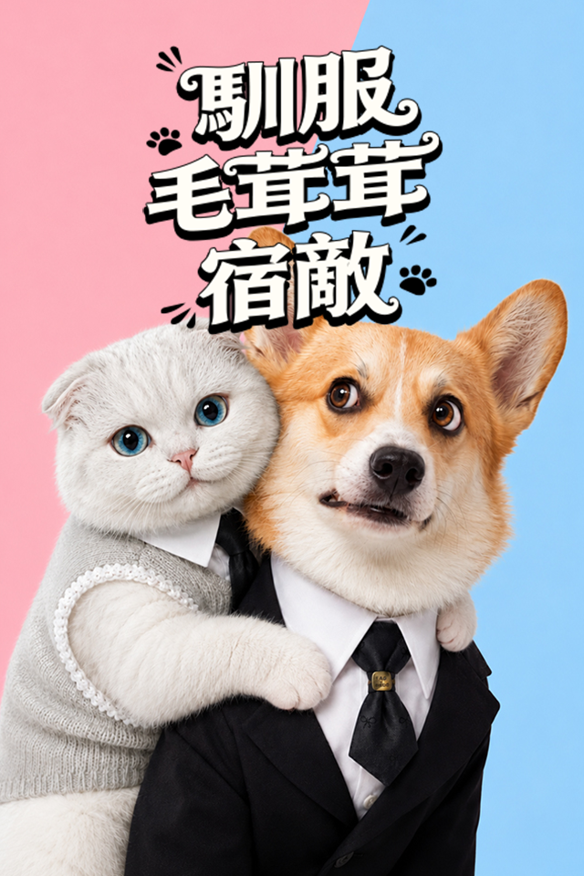 Poster 馴服毛茸茸宿敵
