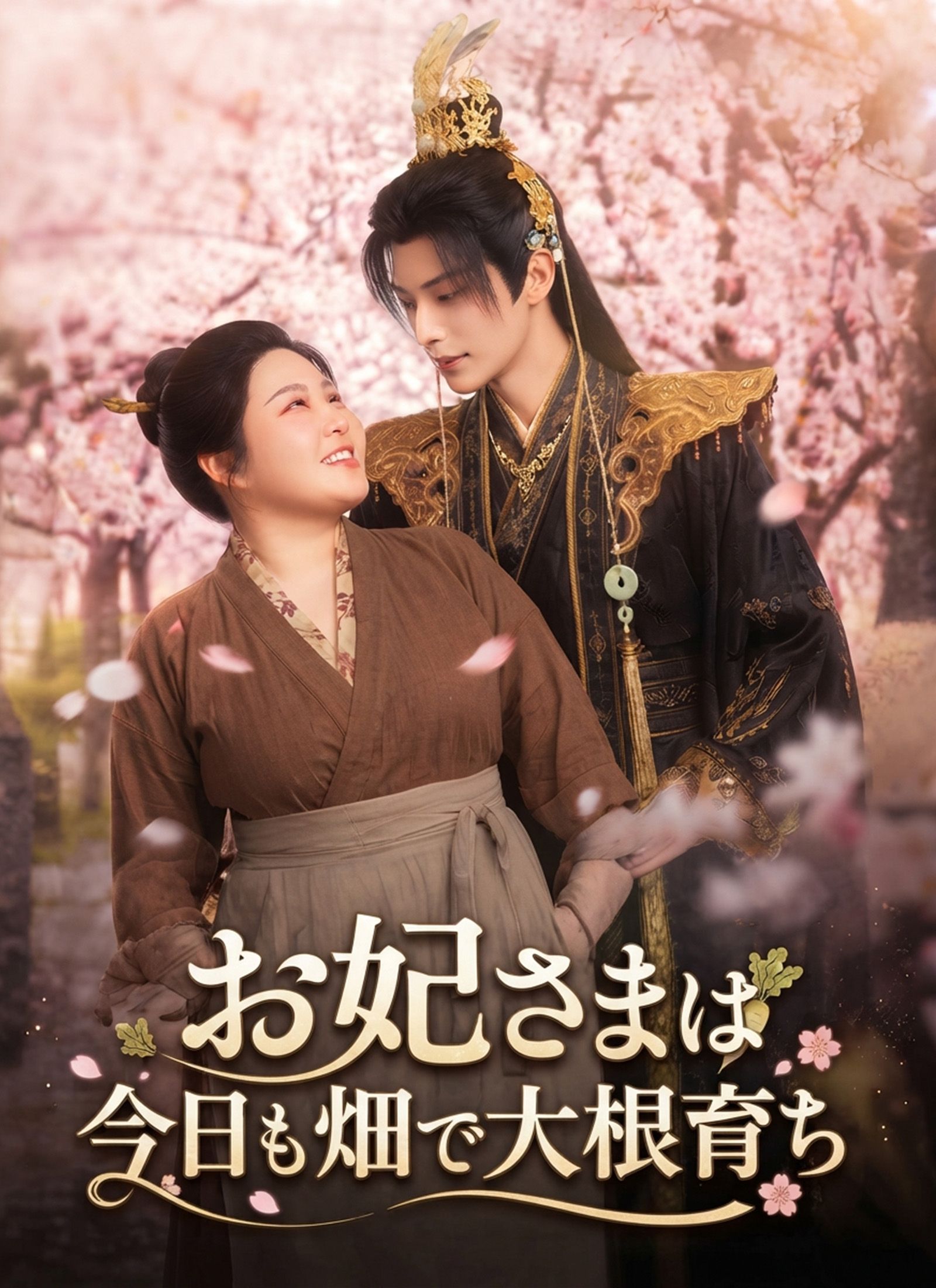 Poster お妃さまは今日も畑で大根育ち