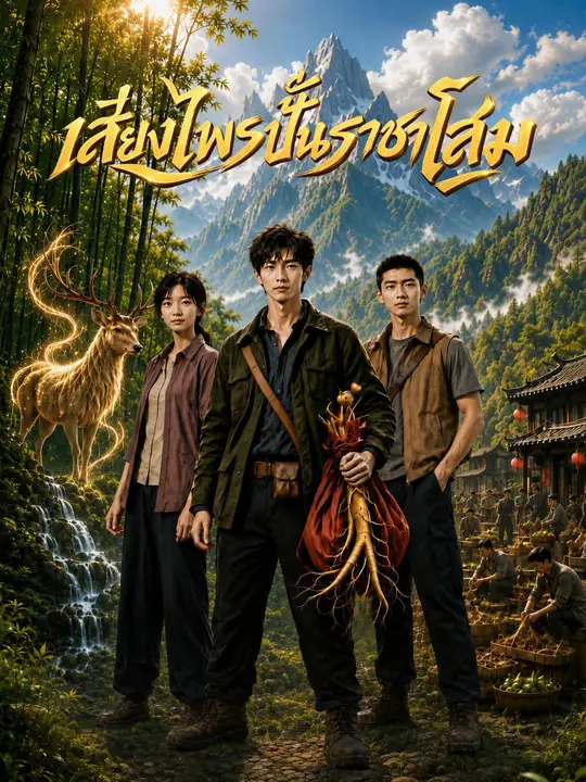 Poster เสียงไพรปั้นราชาโสม