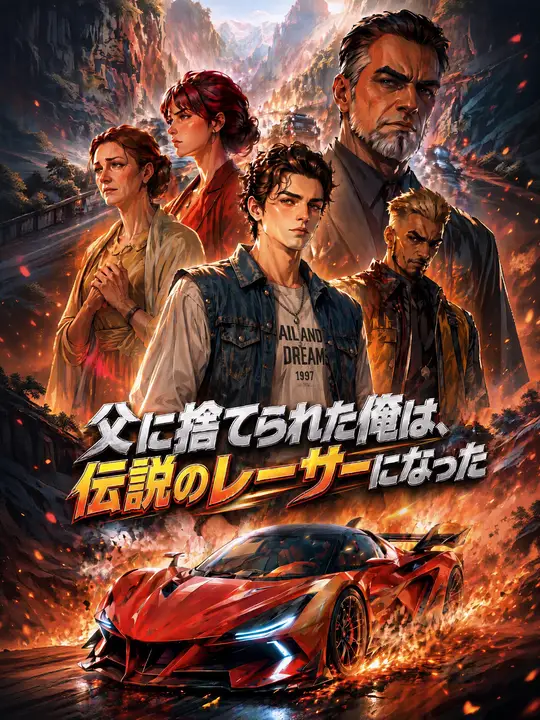 Poster 父に捨てられた俺は、伝説のレーサーになった