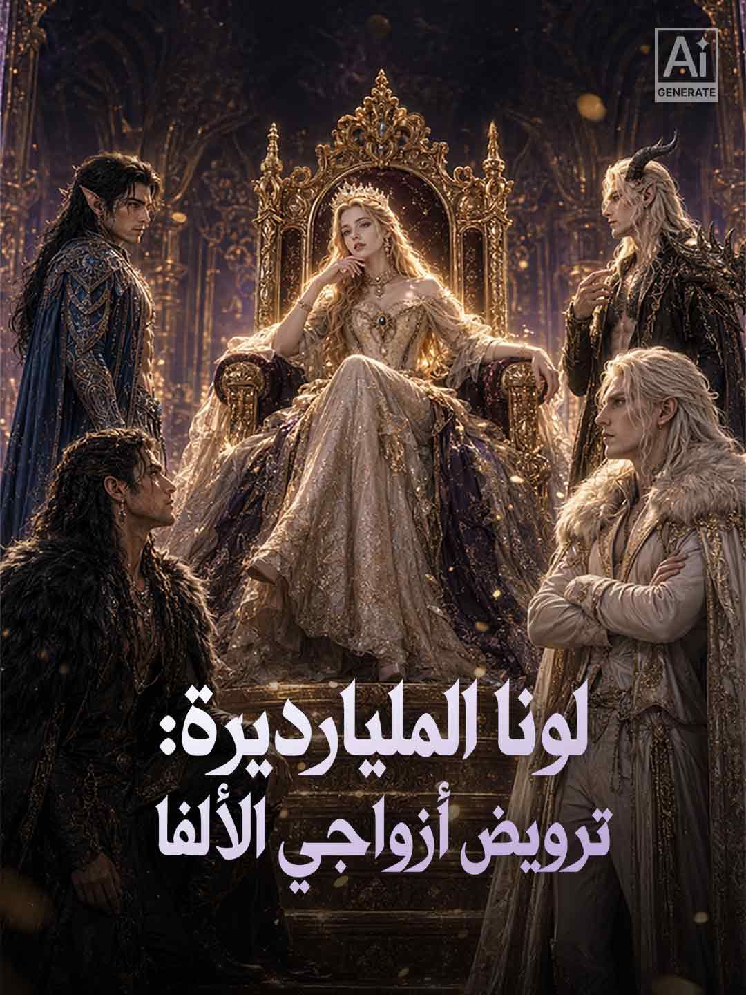 لونا المليارديرة: ترويض أزواجي الألفا