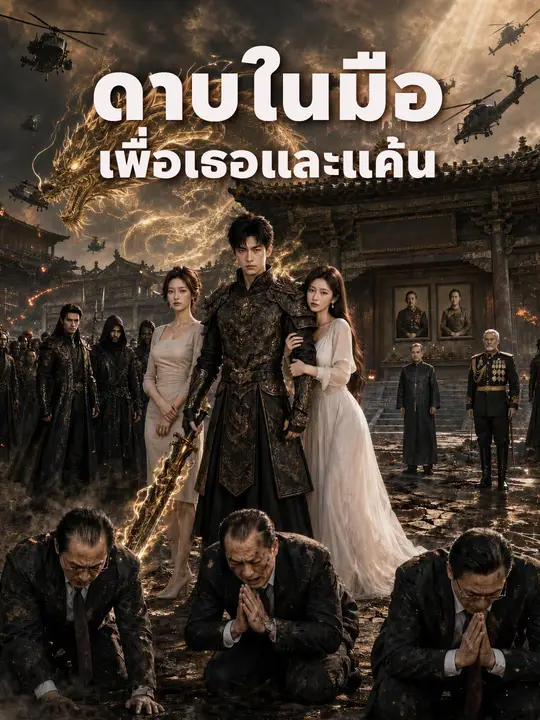 Poster ดาบในมือ เพื่อเธอและแค้น