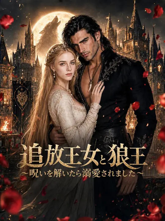 Poster 追放王女と狼王～呪いを解いたら溺愛されました～