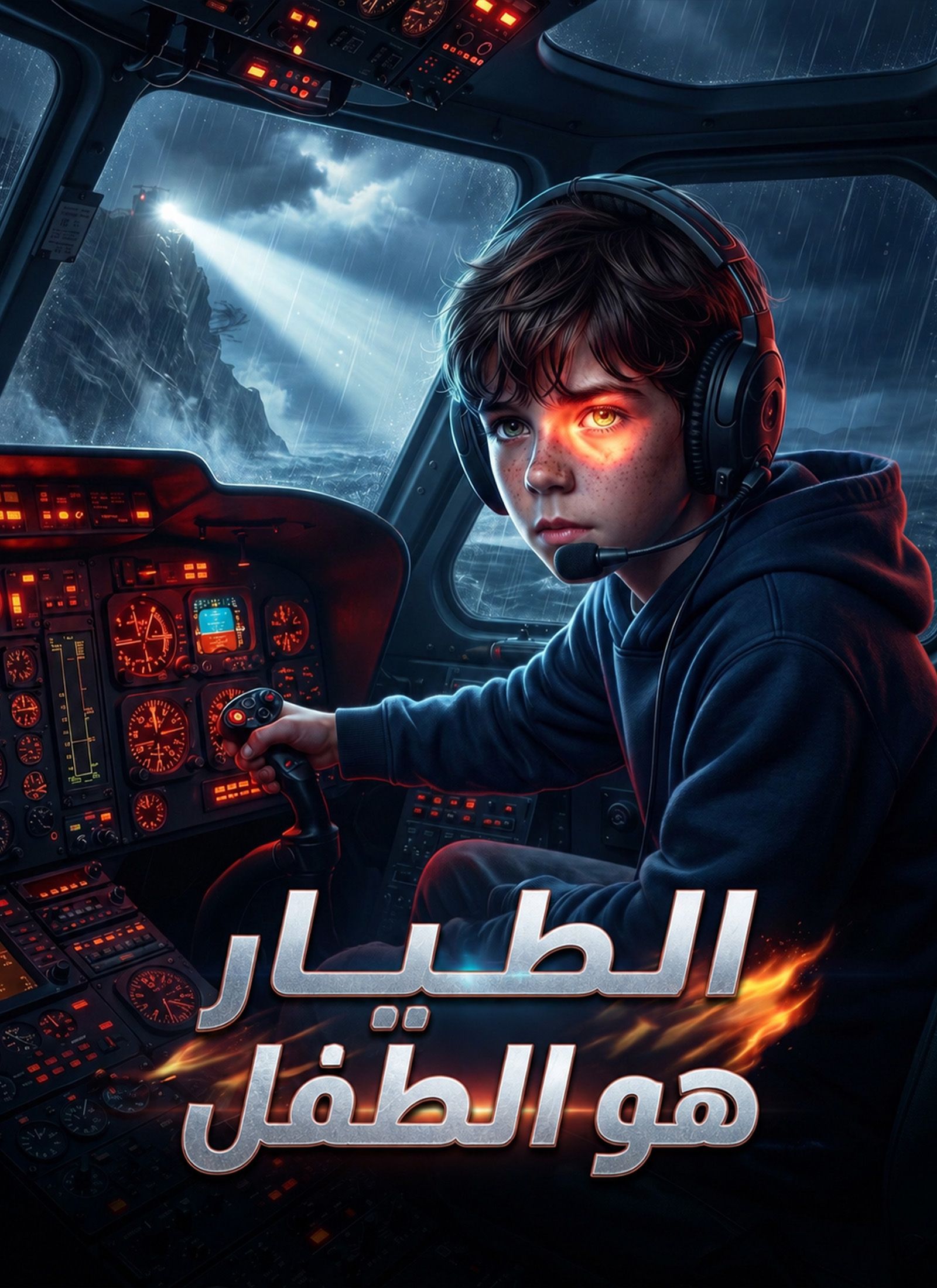 (مدبلج) الطيار هو الطفل
