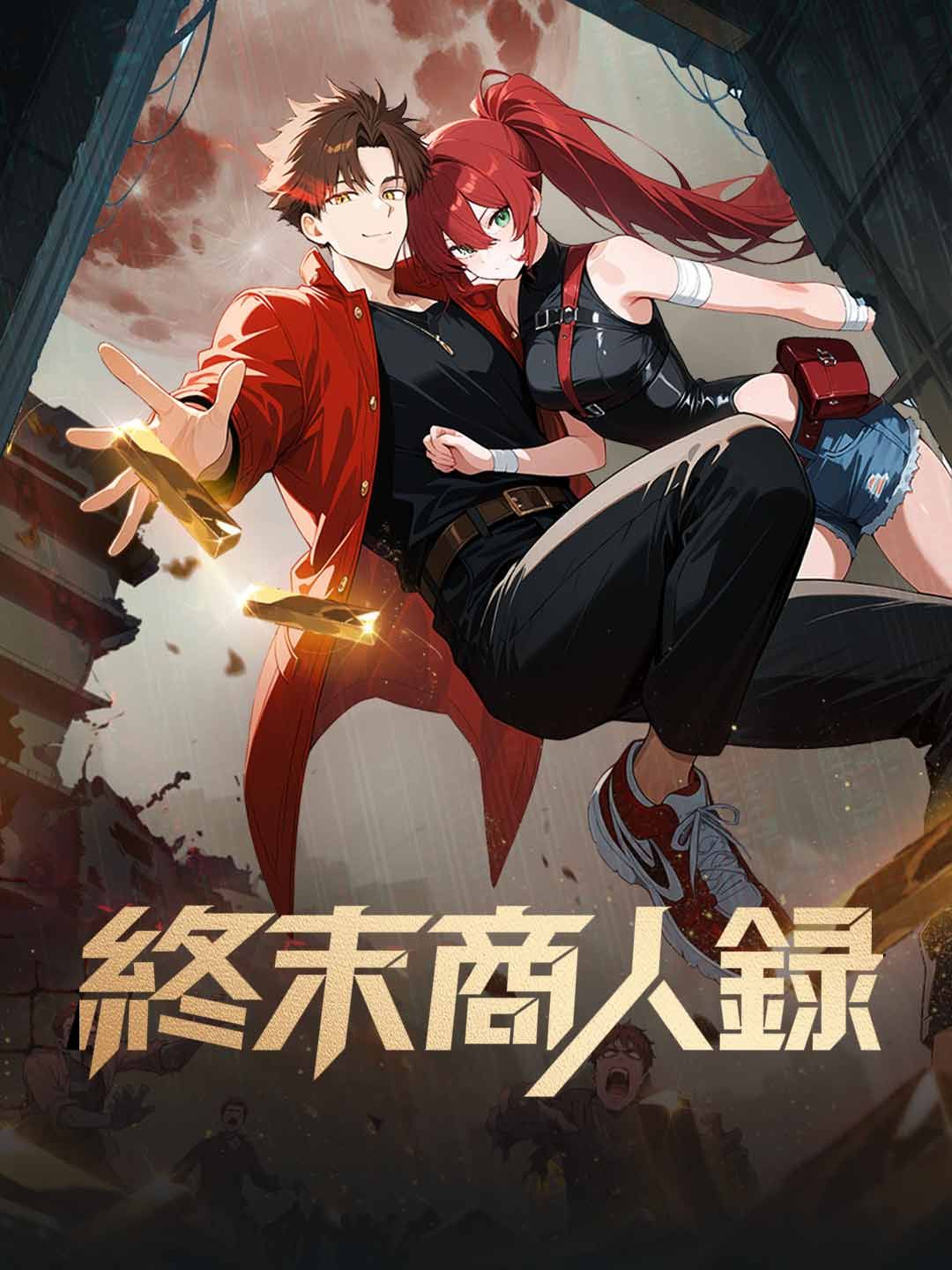 Poster 終末商人録：駄菓子が最強通貨！