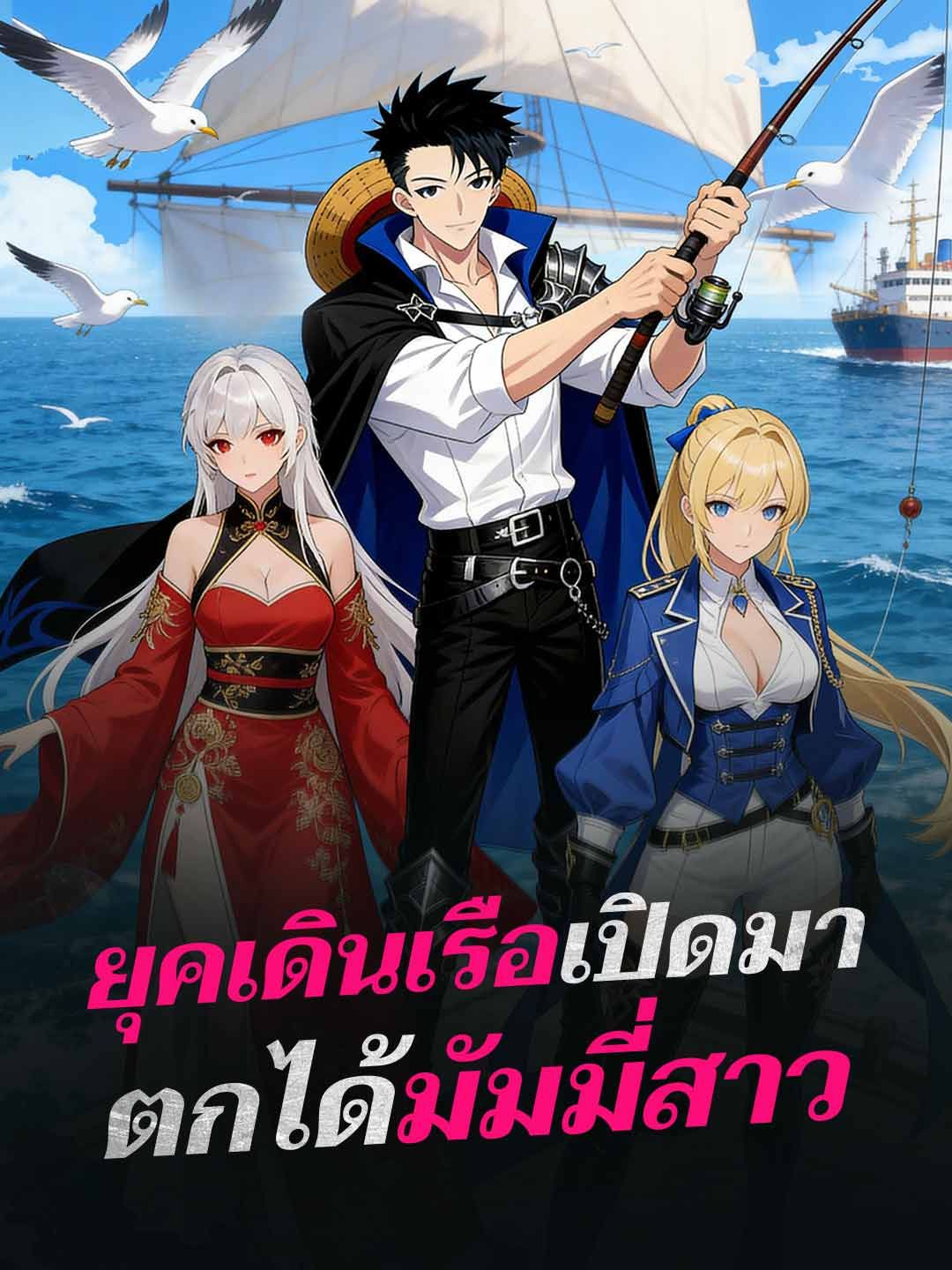 Poster ยุคเดินเรือเปิดมาตกได้มัมมี่สาว