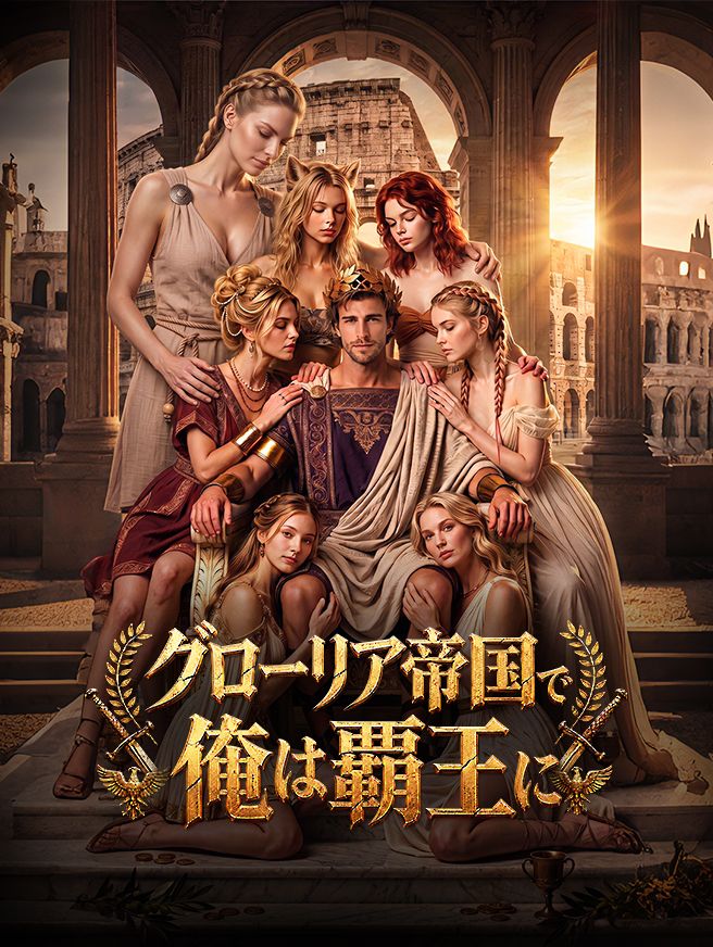 Poster グローリア帝国で俺は覇王に