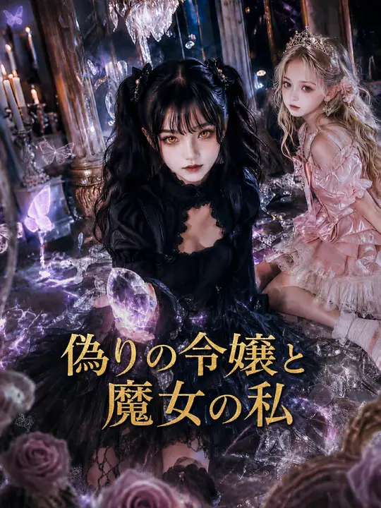 Poster 偽りの令嬢と魔女の私