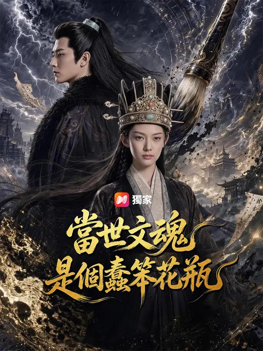 Poster 當世文魂是個蠢笨花瓶