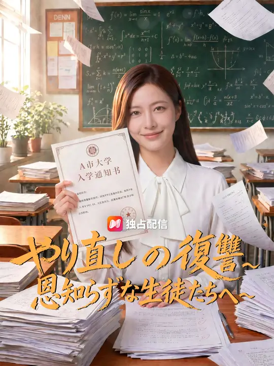 Poster やり直しの復讐～恩知らずな生徒たちへ～