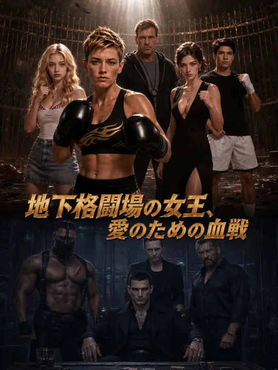 Poster 地下格闘場の女王、愛のための血戦