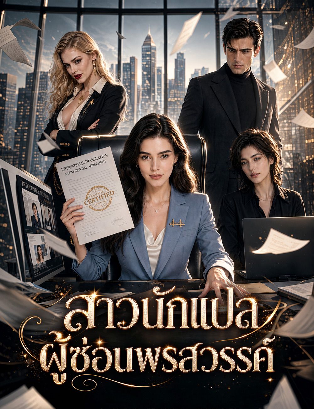 Poster สาวนักแปลผู้ซ่อนพรสวรรค์ （ฉบับพากย์ ）