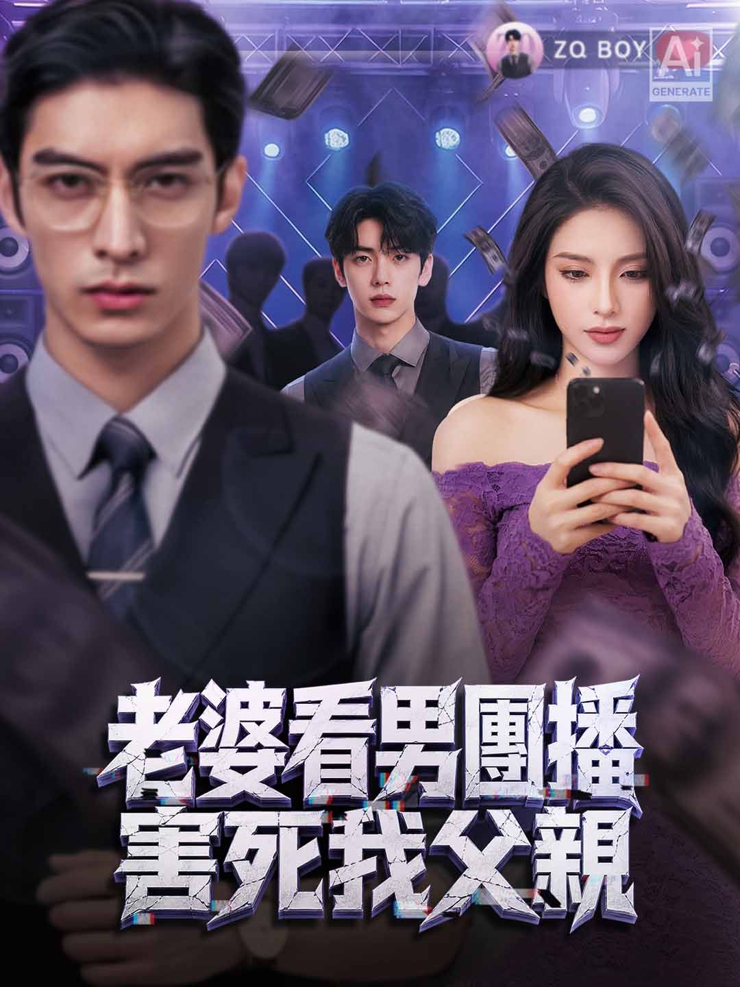 Poster 老婆看男團播害死我爸